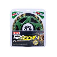 RK Lite Chain & Sprocket Kit Green 13/51 for Kawasaki KX250F 2006-2020