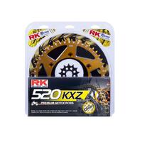RK Lite Chain & Sprocket Kit Gold 13/50 for Suzuki RMZ250 2013-2019