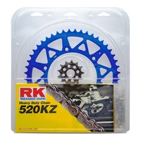 RK Lite Chain & Sprocket Kit Blue 13/49 for Yamaha YZ250F 2001-2020