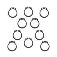 10 Pack Sprocket Retainer Snap-Rings for 2004-2005 Kawasaki KX250F