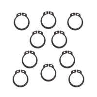 10 Pack Sprocket Retainer Snap-Rings for 1992-2008 Suzuki RM125