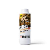 Ipone Scoot Run 2 100% synthetic 2 Stroke motor Oil Strawberry - 1L