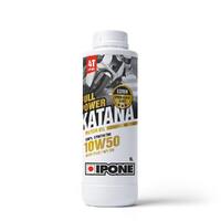 Ipone Full Power Katana 10W50 100% synthetic Ester-based 4 Stroke Motor Oil 1L