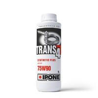 Ipone Trans 4 75W90 Transmission Oil Semi-Synthetic for Axle Shaft or Gearbox - 1L 