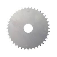RK Blank Rear Motorbike Sprocket for 520 Chain - Silver Alloy - 46t