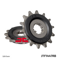 14t Rubber Backed Front Sprocket for 2023-2023 Suzuki GSX250 Gixxer