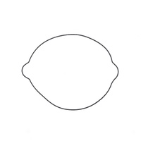 Athena Clutch Cover Gasket for 2004-2007 KTM 300 MXC - Outer