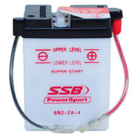 SSB PowerSport Flooded Motorcycle Battery