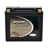 SSB DryCell HVT Motorcycle Battery - HVT-1 