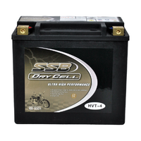 SSB DryCell HVT Motorcycle Battery - HVT-4 