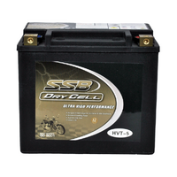 SSB DryCell HVT Motorcycle Battery - HVT-5