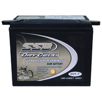 SSB DryCell HVT Motorcycle Battery - HVT-7 