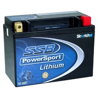 SSB 550CCA Lithium Battery for 2007-2009 Harley Davidson 1584 FXDL Low Rider