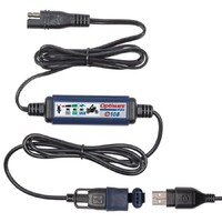Optimate 3300mA USB charger with battery auto protect off, weatherproof, SAE, in & out cables