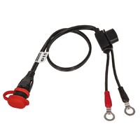 Optimate Weatherproof Battery Lead - Heavy Duty (10A max, M8 Terminals)