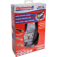 Optimate 4 Lead Acid AGM Battery Charger / Maintainer 12V 1A