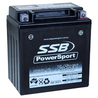 12V SSB V-Spec High Performance AGM Motorbike Battery - VB10L-A2