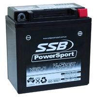 12V SSB V-Spec High Performance Motorbike AGM Battery - VB9L-B