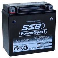 12V SSB V-Spec High Performance AGM Battery - VTX14-BS