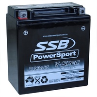 12V SSB V-Spec High Perform AGM Motorbike Battery - VTX16-BS
