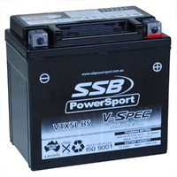 12V SSB V-Spec High Perform AGM Motorbike Battery - VTX5L-BS