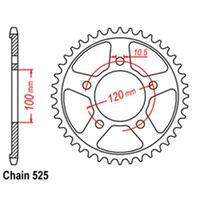 42t Steel Rear Sprocket for 2015-2016 Aprilia 1200 Caponord