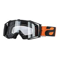 Ariete 8K MX Motorbike Motocross Goggles - Black / Orange