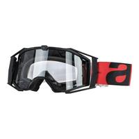 Ariete 8K MX Motorbike Motocross Goggles - Black / Red