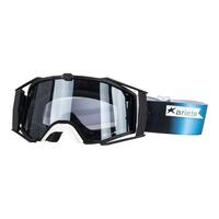 Ariete 8K MX Motorbike Mirror Motocross Goggles - Black / Blue