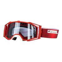Ariete 8K MX Motorbike Mirror Motocross Goggles - Red