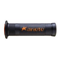 Ariete Ariram Road Motorbike Hand Grips - Black / Orange