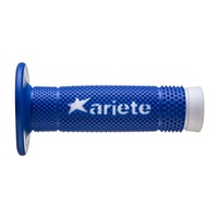 Ariete Vulcan Off Road Motorbike Hand Grips - Blue/White