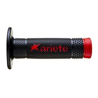 Ariete Vulcan Off Road Motorbike Hand Grips - Black/Red