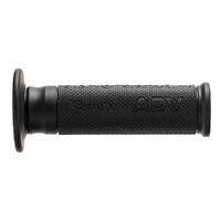 Ariete Adv Zone 120mm Open End Motorbike Hand Grips - Black (pair)