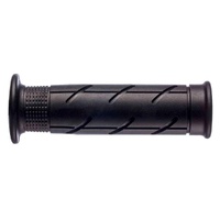 Ariete Honda Style Black Grips super soft 120mm Closed End - 1 Pair