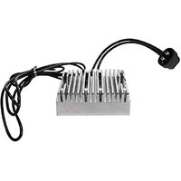 Chrome Voltage Regulator Rectifier for 1989-1990 Harley Davidson 1340 FLHS Electra Glide Sport 