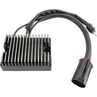 Black Voltage Regulator Rectifier for 2004-2006 Harley Davidson 883 XL Sportster 