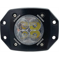 Tiger LED ATV Lights 3" Mojave Flush Mount Series - 3000 Effective Lumen, 20W