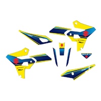 Yellow Restyle Graphic Kit for 2000-2024 Suzuki DRZ400