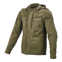 Macna Combat Mens Casual Textile Motorbike Jacket - Khaki