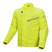 Macna Spray Waterproof Rainwear Motorbike Jacket - High Vis Yellow