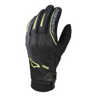 Macna Crew RTX Motorbike Gloves - Black/Fluro