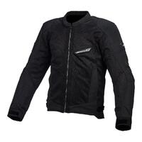 Macna Velocity Mens Motorbike Jacket Large Sizes 4XL 5XL 6XL - Black