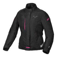 Macna Nivala Ladies Motorbike Jacket - Black / Pink