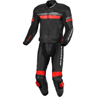 Macna Diabro 2pce Race Suit - Black/Red