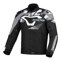 Macna Admyre Motorcycle Jacket - Black/White