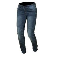 Macna Jenny Ladies Slim Fit Safety Motorbike Blue Jeans