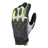 Macna Tanami Mens Motorbike Gloves - Black / Yellow