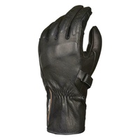 Macna Moon Ladies Summer Leather Motorbike Gloves - Black