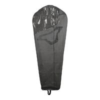 Macna Black Leather Suit Bag 